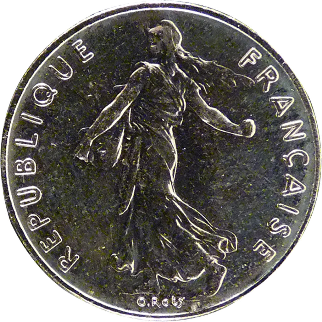 V ème République, ½ Franc Semeuse