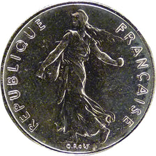 V ème République, ½ Franc Semeuse