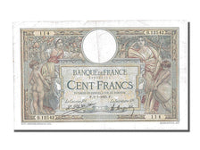 France, 100 Francs, 100 F 1908-1939 ''Luc Olivier Merson'', 1925, KM #78a,...