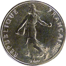 FRANCE, Semeuse, 1/2 Franc, 2001, Paris, MS(65-70), Nickel, 19.5, Gadoury #429,.