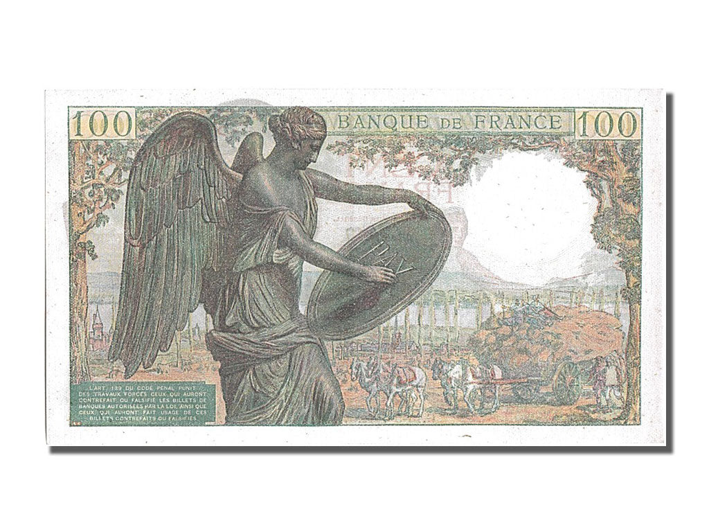 FRANCE, 100 Francs, 100 F 1942-1944 ''Descartes'', 1942, 1942-05-15, UNC(63),...
