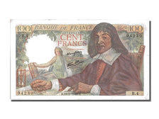 Banknote, France, 100 Francs, 100 F 1942-1944 ''Descartes'', 1942, 1942-05-15