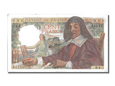 Banconote, Francia, 100 Francs, 100 F 1942-1944 ''Descartes'', 1942, 1942-05-15