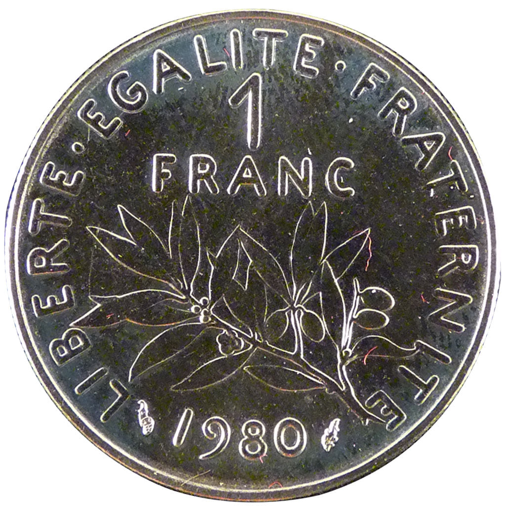 V ème République,1 Franc Semeuse