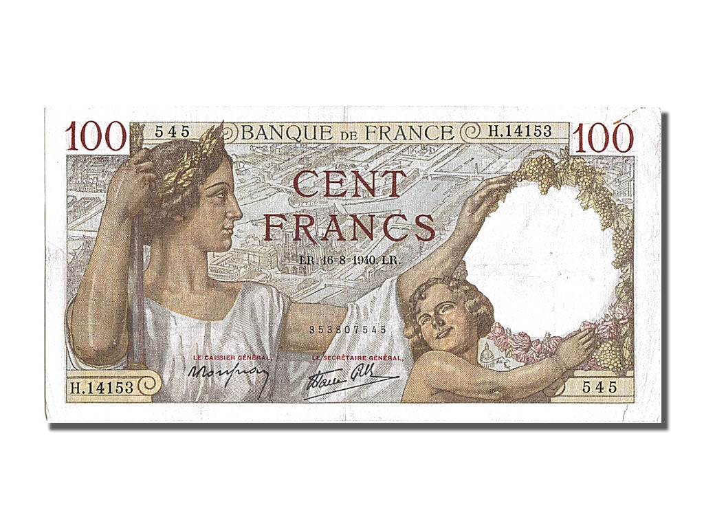100 Francs type Sully