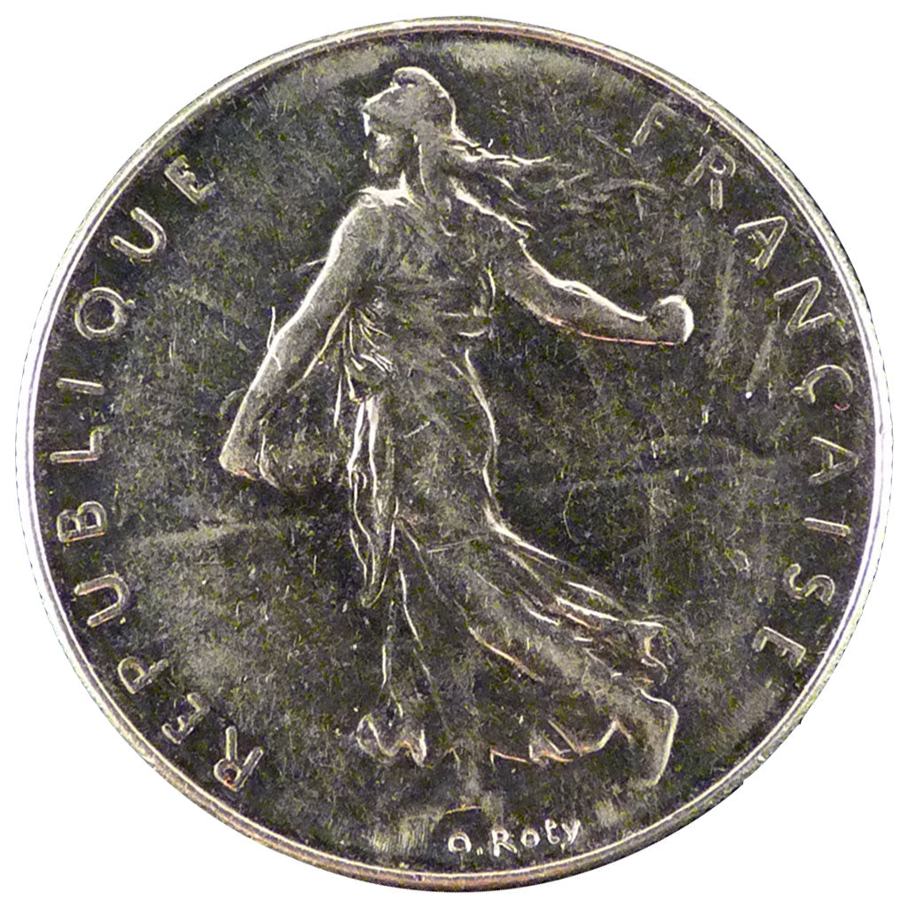 FRANCE, Semeuse, 1 Franc, 1985, Paris, MS(65-70), Nickel, 24, Gadoury #474, 6.10