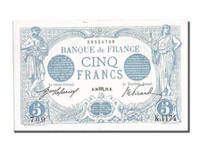 Banknot, Francja, 5 Francs, Bleu, 1912, 1912-10-28, UNC(60-62), Fayette:2.10