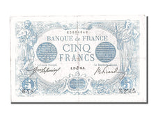 France, 5 Francs, 5 F 1912-1917 ''Bleu'', 1913, KM #70, 1913-06-27, VF(20-25),..