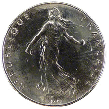V ème République,1 Franc Semeuse