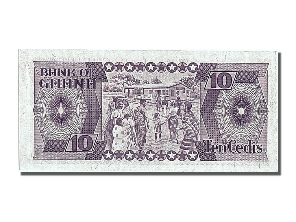 Banknote, Ghana, 10 Cedis, 1984, 1984-05-15, UNC(65-70)