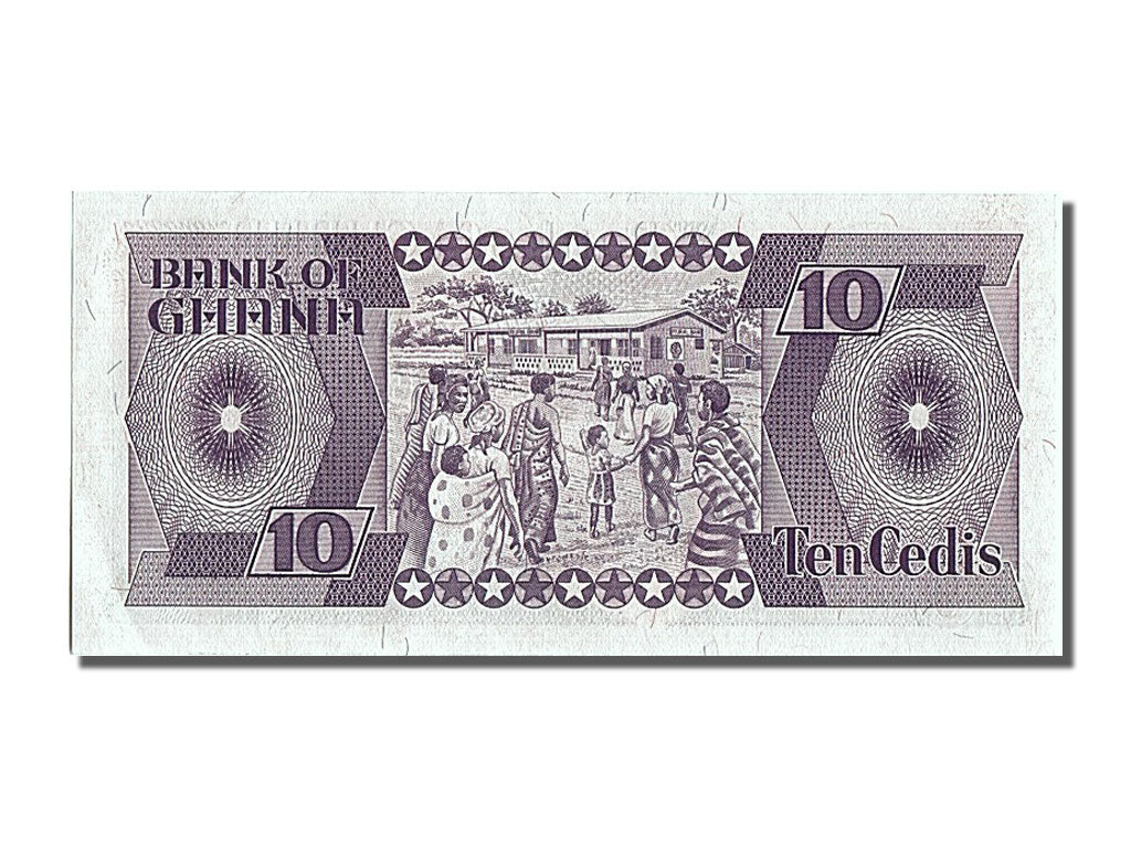 Banknote, Ghana, 10 Cedis, 1984, 1984-05-15, UNC(65-70)