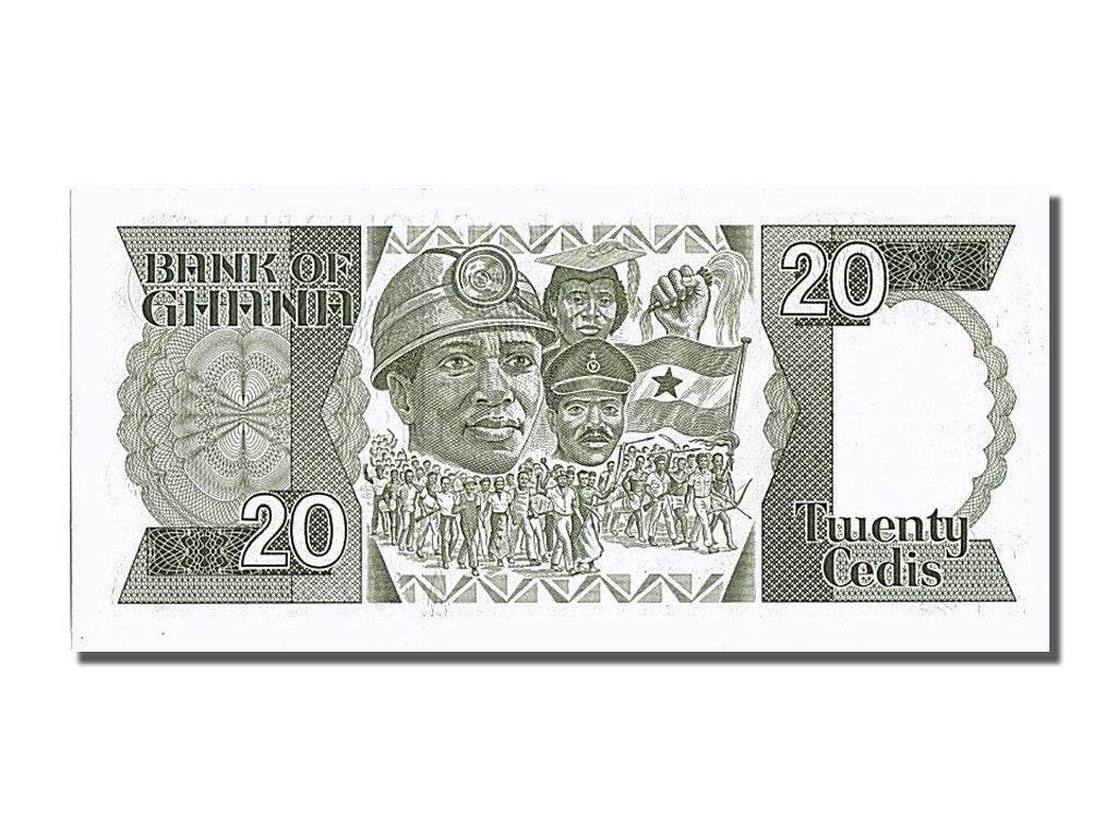 Ghana, 20 Cedis, 1984, 1984-05-15, UNC(65-70), A/I4585974