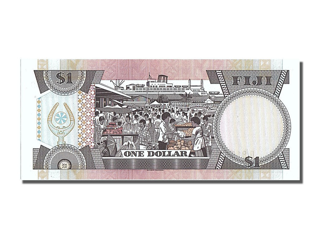 Fiji, 1 Dollar, 1987, KM #86a, UNC(65-70), D/9158609
