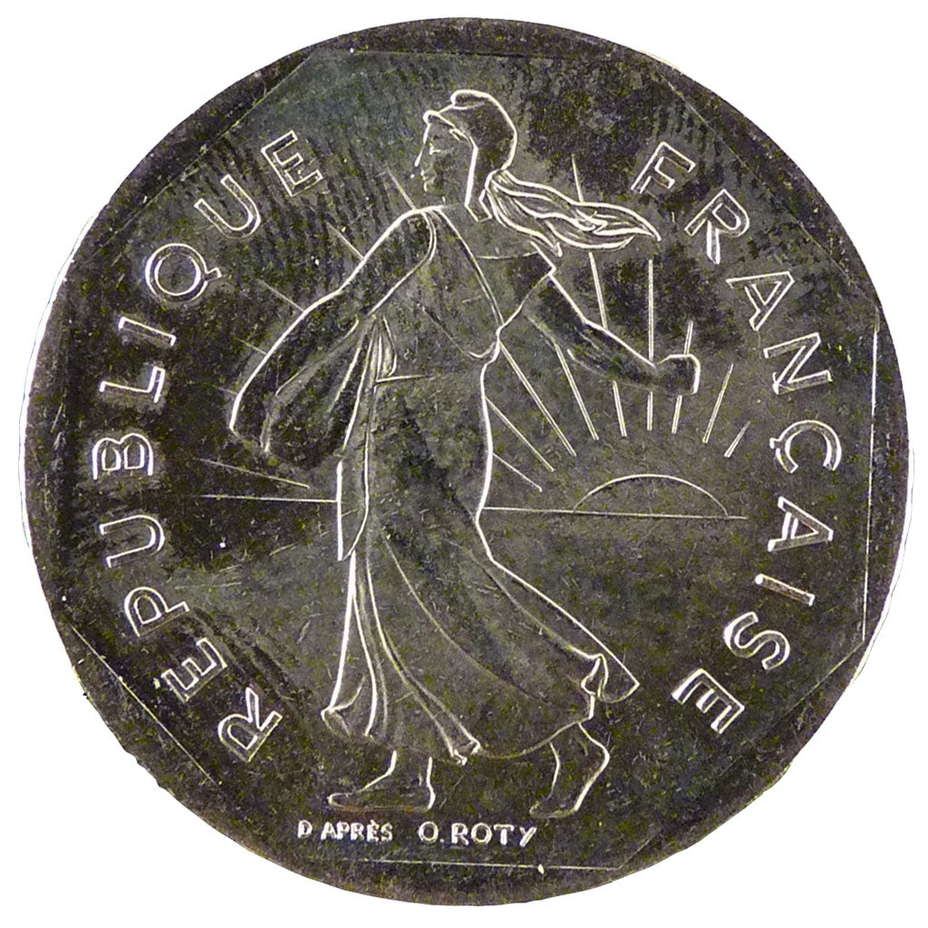 V ème République,2 Francs Semeuse