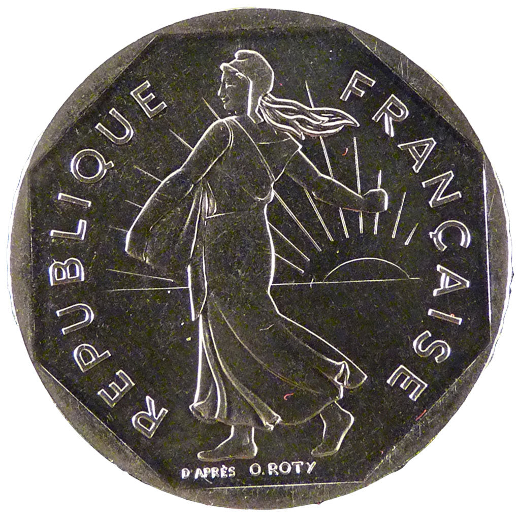 V ème République,2 Francs Semeuse