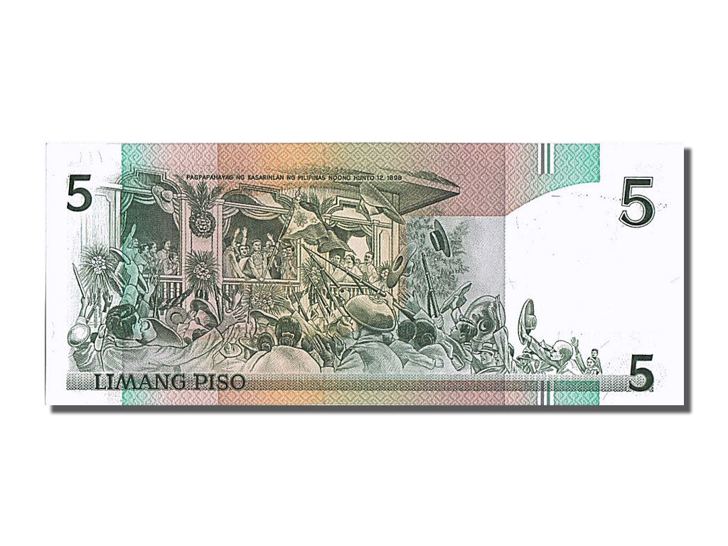 Banknot, Filipiny, 5 Piso, UNC(65-70)
