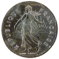 FRANCE, 2 Francs, 1983, MS(65-70), Nickel, Gadoury #547, 7.60