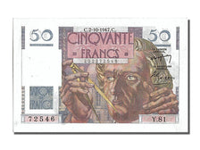 Francia, 50 Francs, 50 F 1946-1951 ''Le Verrier'', 1947, KM:127b, 1947-10-02,...