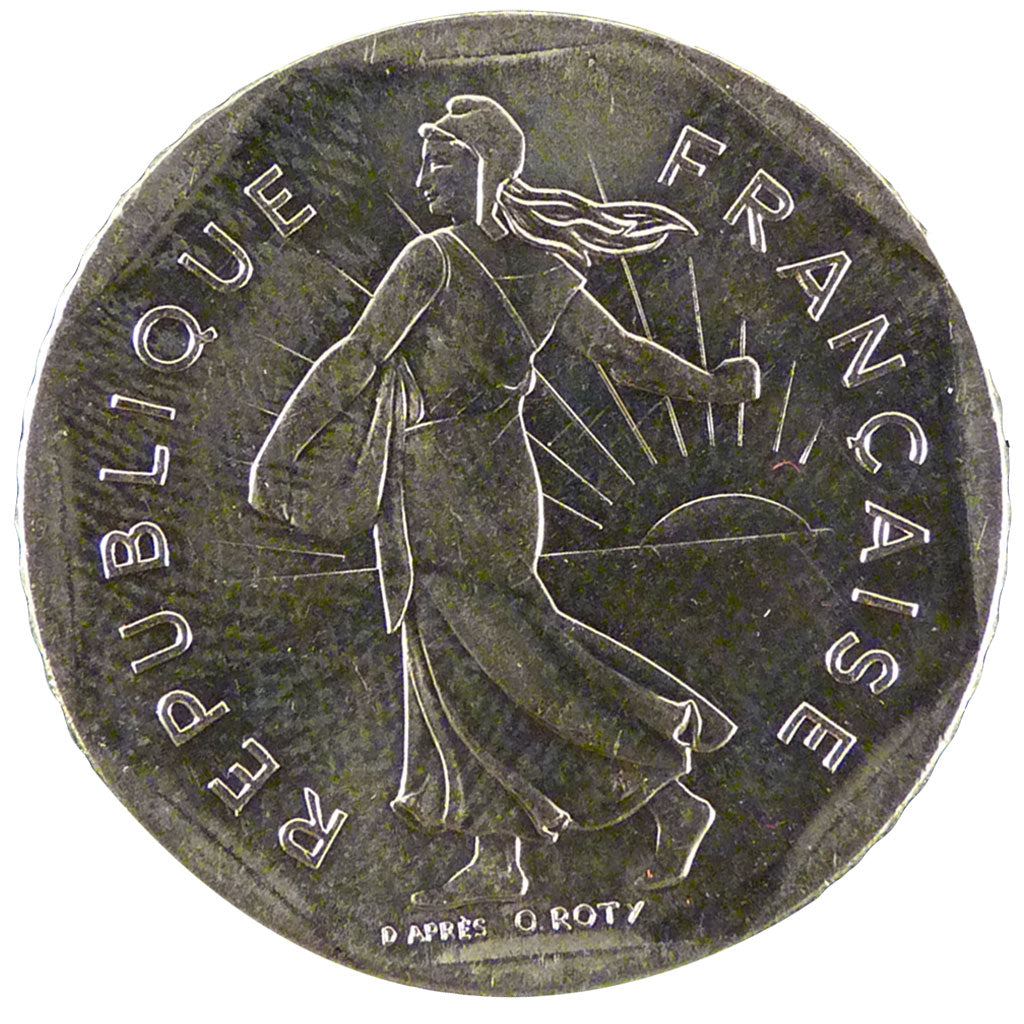 V ème République,2 Francs Semeuse