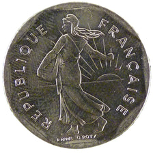 V ème République,2 Francs Semeuse