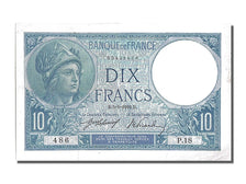 Francia, 10 Francs, 10 F 1916-1942 ''Minerve'', 1916, KM:73a, 1916-01-05, BB+...