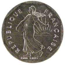 V ème République,2 Francs Semeuse