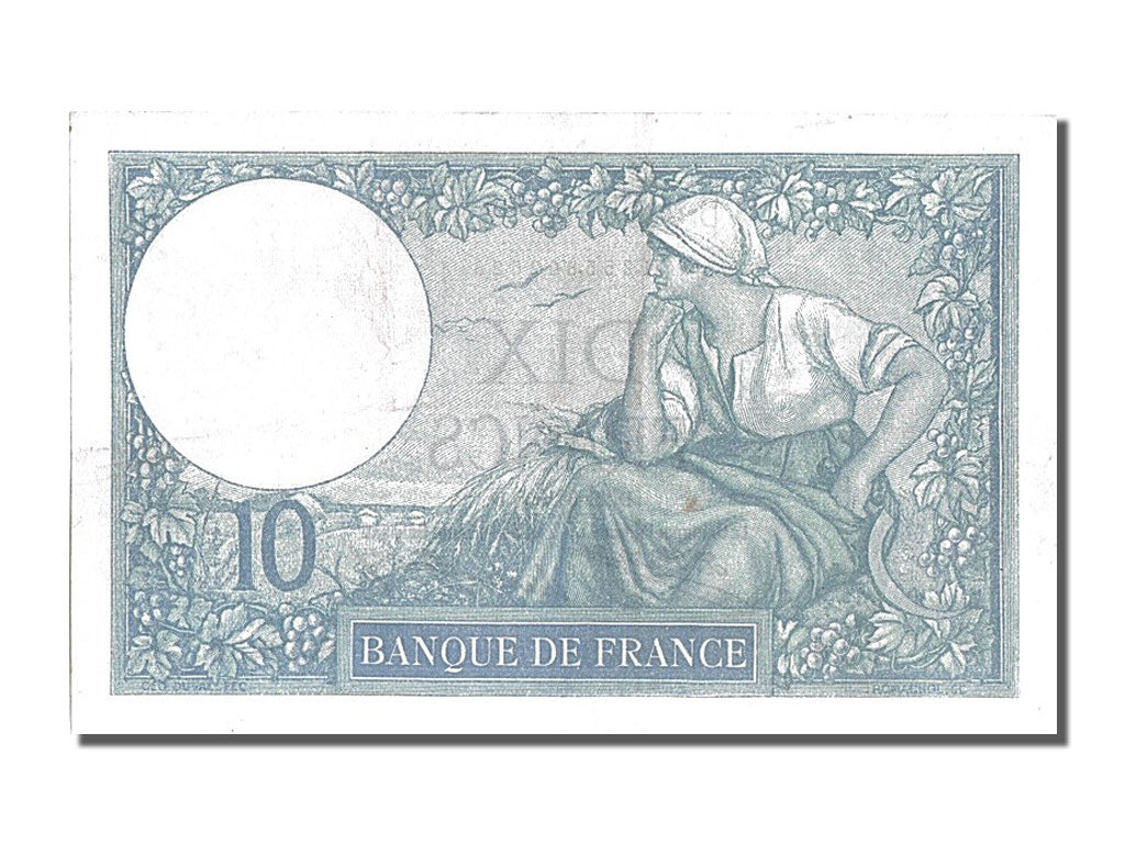 France, 10 Francs, 10 F 1916-1942 ''Minerve'', 1928, KM #73d, 1928-03-22,...
