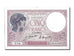 Geldschein, Frankreich, 5 Francs, 5 F 1917-1940 ''Violet'', 1925, 1925-01-07