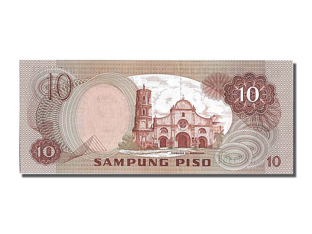 Banknote, Philippines, 10 Piso, UNC(65-70)