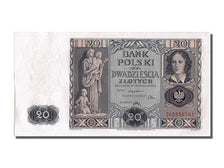 Pologne, 20 Zlotych type 1936