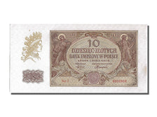 Pologne, 10 Zlotych type 1940