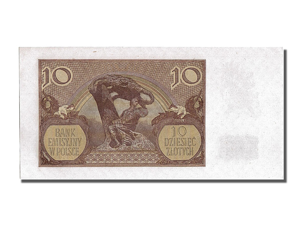 Pologne, 10 Zlotych type 1940