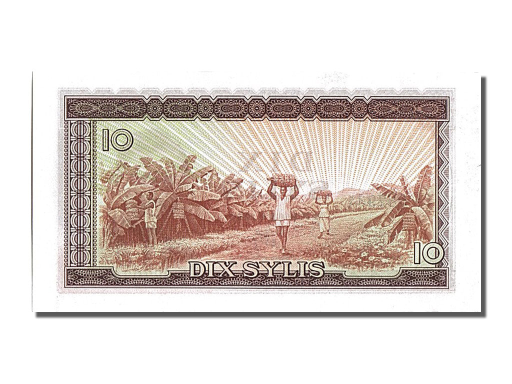 Banknote, Guinea, 10 Sylis, 1960, 1960-03-01, UNC(65-70)
