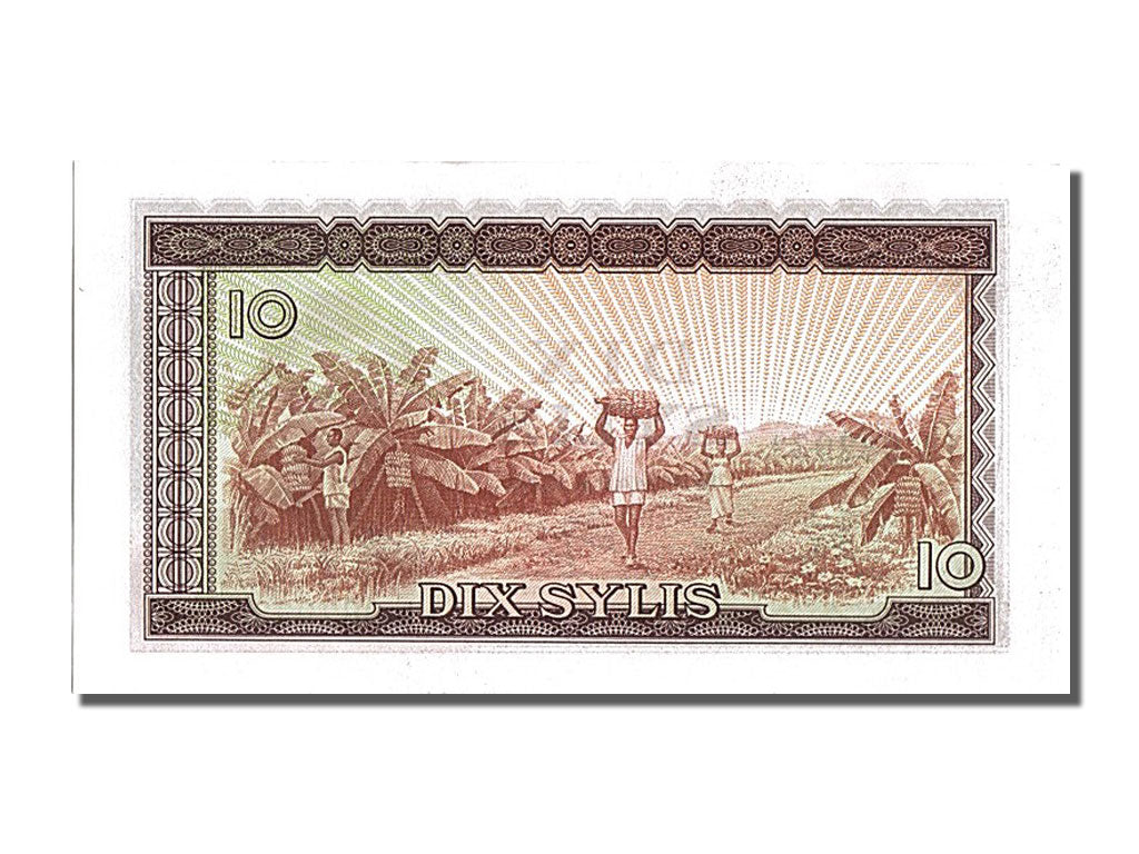 Banknote, Guinea, 10 Sylis, 1960, 1960-03-01, UNC(65-70)