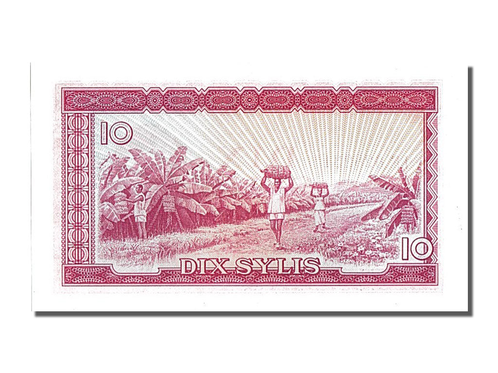 Geldschein, Guinea, 10 Sylis, 1960, 1960-03-01, UNZ