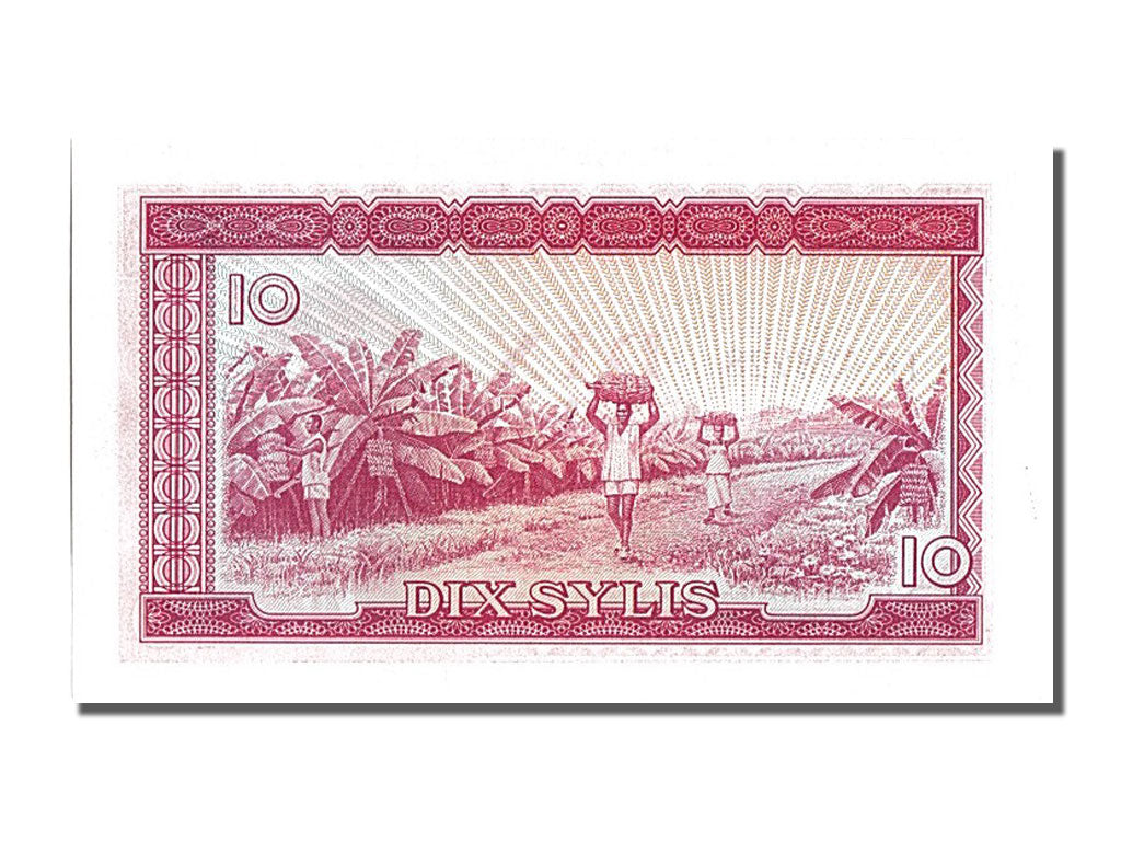 Banknote, Guinea, 10 Sylis, 1960, 1960-03-01, UNC(65-70)