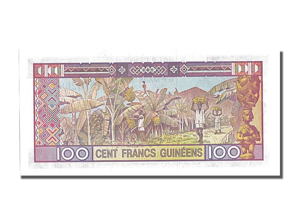 Banknote, Guinea, 100 Francs, 1960, 1960-03-01, UNC(65-70)