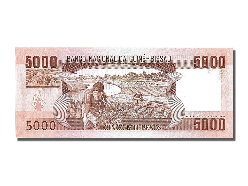 Guinea-Bissau, 5000 Pesos, 1984, KM #9, 1984-09-12, UNC(65-70), A/10752261