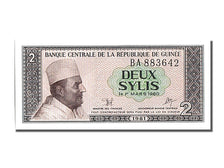 Guinea, 2 Sylis, 1960, KM #21a, 1960-03-01, UNC(65-70), BA883642