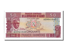 Billet, Guinea, 50 Francs, 1960, 1960-03-01, NEUF