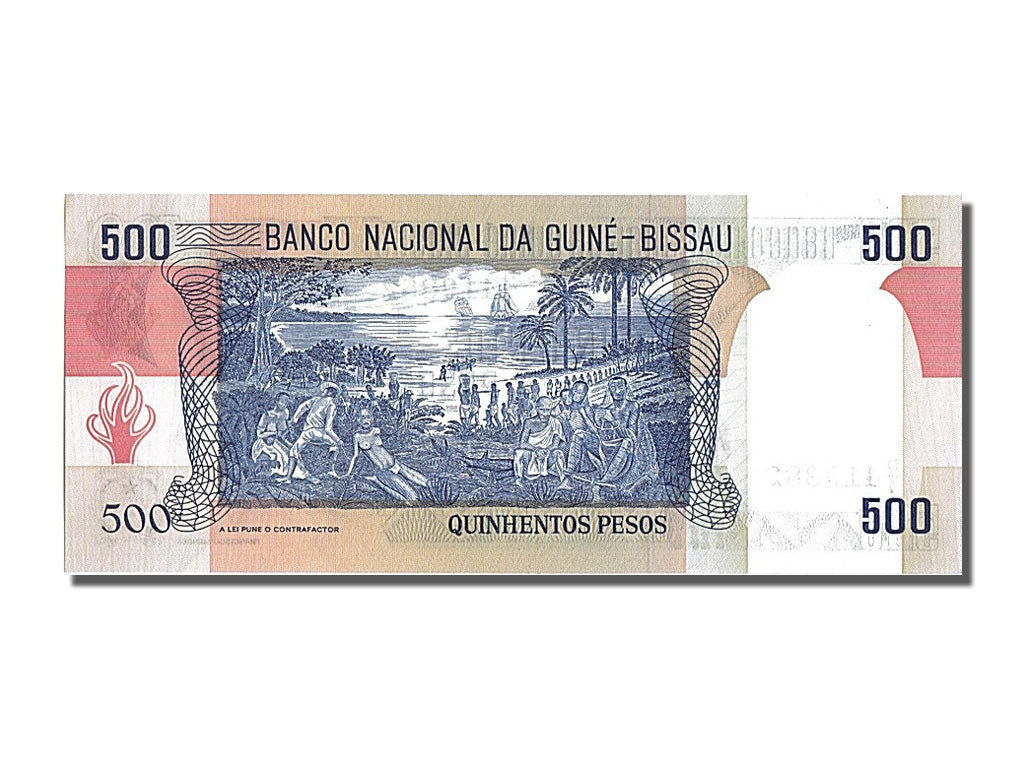Banknote, Guinea-Bissau, 500 Pesos, 1983, 1983-02-28, UNC(65-70)