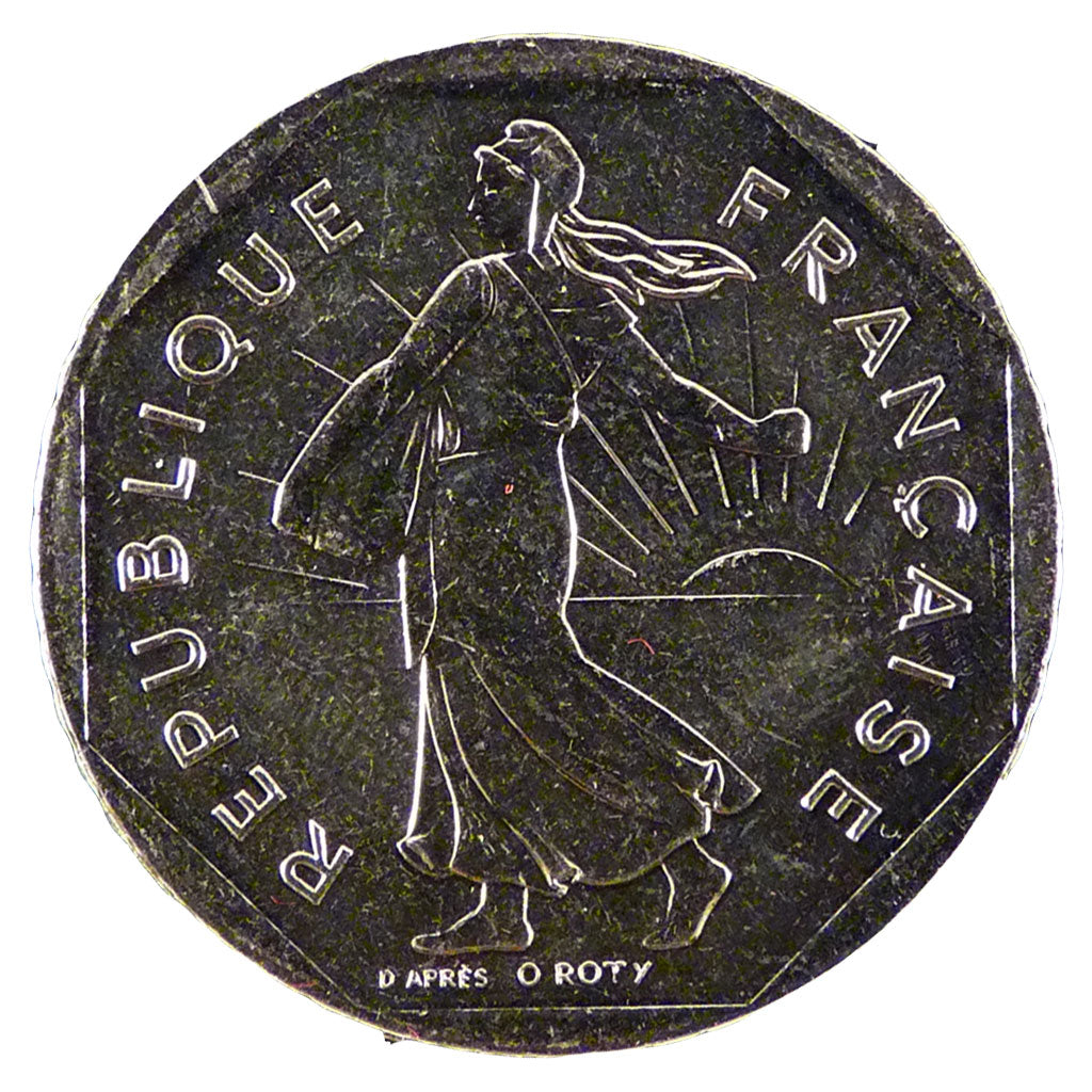 V ème République,2 Francs Semeuse