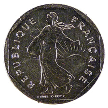 V ème République,2 Francs Semeuse