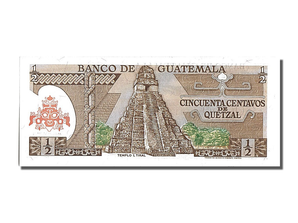 Guatemala, 1/2 Quetzal, 1983, KM #58c, 1983-01-06, UNC(65-70), W5314236