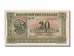 Greece, 20 Drachmai, 1940, KM #315, 1940-04-06, UNC(65-70), 063869