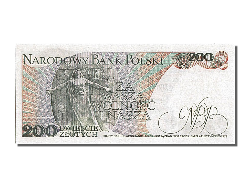 Poland, 200 Zlotych, 1988, KM #144c, 1988-12-01, UNC(65-70), 3429277