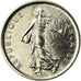 Moneda, Francia, Semeuse, 5 Francs, 1984, FDC, Níquel recubierto de cobre -