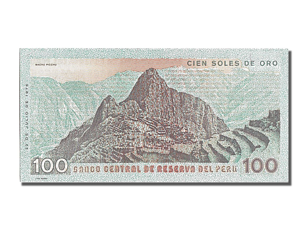 Perù, 100 Soles De Oro, 1976, 1976-07-22, FDS