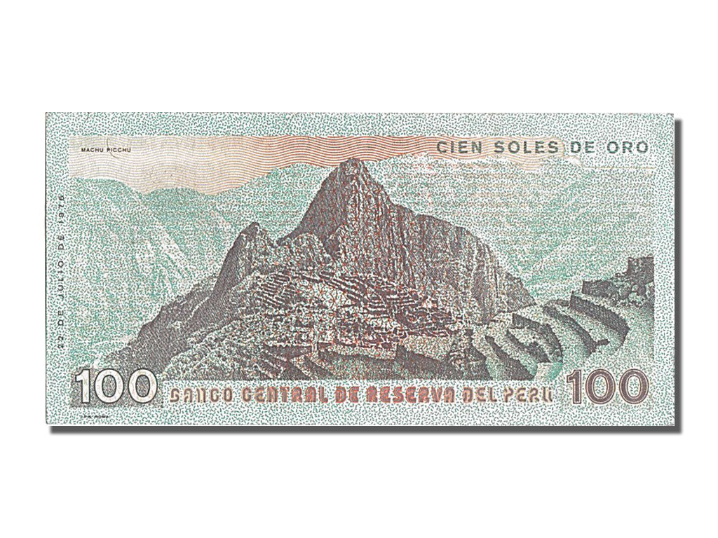Peru, 100 Soles de Oro, 1976, KM #114, 1976-07-22, UNC(65-70), BU0119901