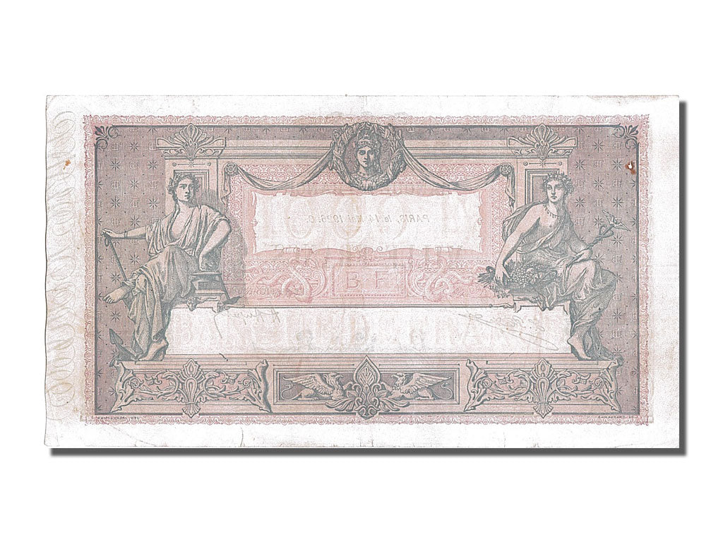 Banknote, France, 1000 Francs, 1 000 F 1889-1926 ''Bleu et Rose'', 1926